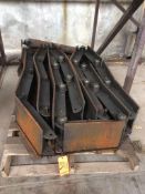 13" wide conveyor chain, paddles, pullies and gears