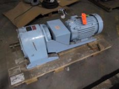 Nuttall m/n 20044327-2 gear drive, 9.33/1 ratio, 20 hp