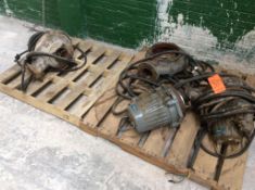Lot of (3) submersible pumps