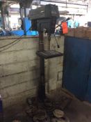 Dayton 16" pedestal drill press, mn 3Z918, 6 speed, 120 volt, 1 phase