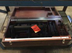 Farrel roll profiling gage with case
