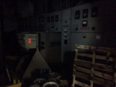 7 sections MCC with GE air circuit breaker, 600 volts, 4000 amps, 3 phase with breakers CABINET STRI