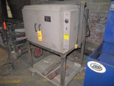 Grieve m/n PL-326 electric oven, 2000 watt, on cart