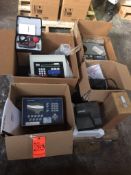 Lot of asst scales and testing equipment including Mettler Toledo scale control mn IND310 (2) Mettle