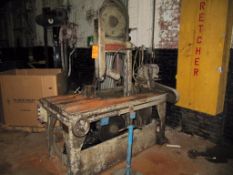 Marvel m/n 8 band saw with slotted table and vise