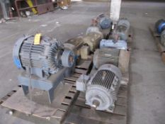 Lot of (11) assorted 40 hp motors