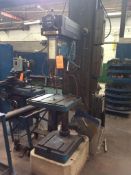 20" floor type drill press, mn 9512476, sn 3104276, 1.5 hp, 110/220 volt, 1 phase 300-2000 variable