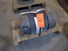 10 hp motor, 1750 RPM, frame 215TY