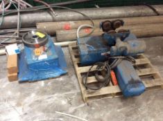 Lot of asst chain hoist and parts