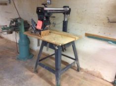 Craftsman 10" radial arm compound saw, 3HP, 1 phase