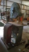 Manufacturer unknown vertical bandsaw