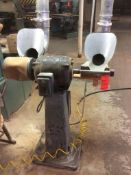 Ecco 18 HD double end pedestal sander, 550 volts, 3 ph.