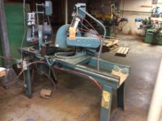 CTD DM200 double miter saw, 3HP, 550 volts, 3 phase on both saw motors, SN 601