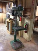 K&F SC-25 24" pedestal drill press, 12 speed, 1 HP drive, 115 volt, 1 phase