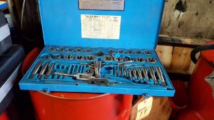 Lot of assorted tap and die tools