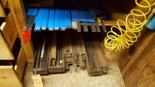 Lot of assorted planer blades etc. (2nd floor)