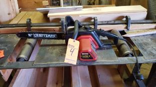 Craftsman MN 358.34117, 16" electric chain saw.