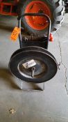 Girard portable metal strapping/banding unit with tools and clips