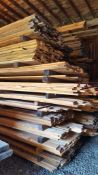 Lot containing 11 lifts of #2, kiln dried pine, including (300) 1" x 4" x 10', (65) 1" x 4" x 16', (