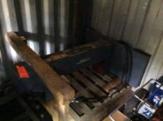 Timberwolf hydraulic wood splitter attachment for skid steer