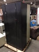 Lot of (2) 30" W X 6' H metal stroage cabinets (located in Baldwinsville, NY)