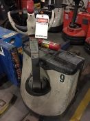 Crown WP-2330-45 4,500 LB capacity walk behind, electric rechargeable pallet jack, Sn: 5A337961 (