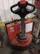 Toyota 7HBW23 4,500 LB capacity walk behind, electric rechargeable pallet jack, Sn: ZHBW23-34287 (