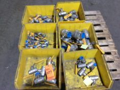 Lot of stainless steel valves