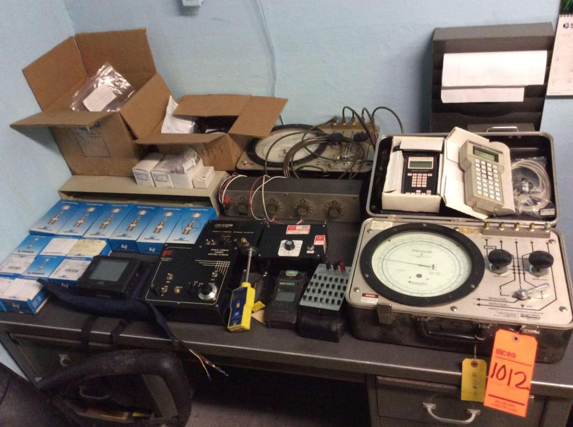 Lot of asst. testing equipment and instruments