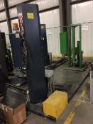 Wulftec WLP-150 semiautomatic pallet stretch wrapper, Sn: 3159-1-0202 (located in Baldwinsville,