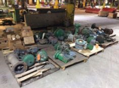 Lot of Fisher control valves and positioners