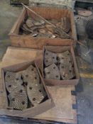 Lot of asst. shafts, and refiner plates