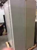 Lot of (2) 30" W X 6' H metal stroage cabinets (located in Baldwinsville, NY)