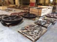 Lot f asst. sprockets and gears