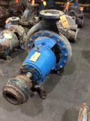 Goulds pump with SS casing, m/n 3175, 8" x 10" x 22"