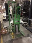 Hydro Stretch Synergy II semiautomatic pallet stretch wrapper (located in Baldwinsville, NY)