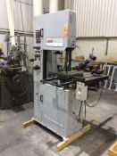 MSC 20" vertical bandsaw with power feed table, mn 09514696, 220 volt 3 phase, sn NO350227, with