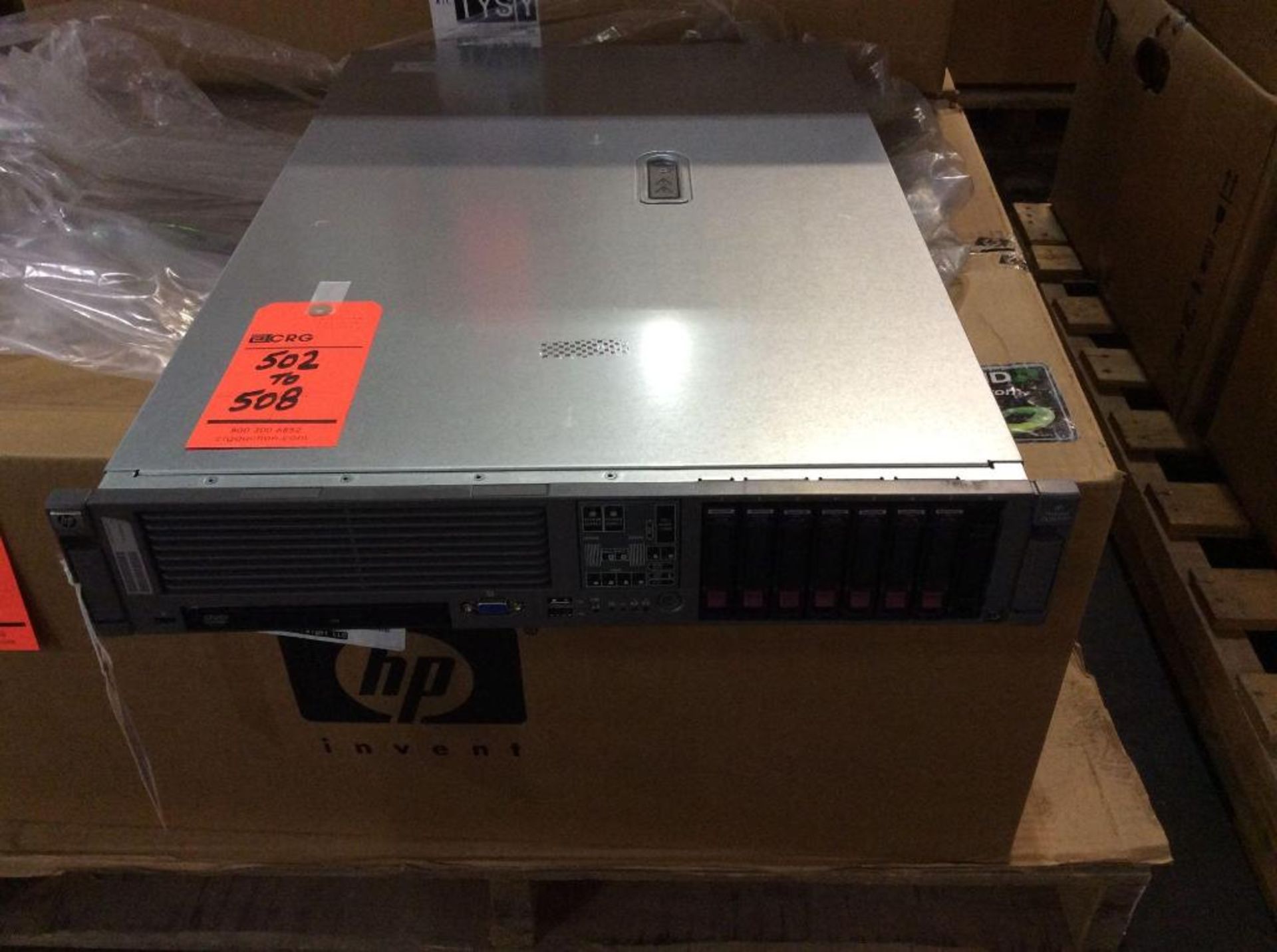 HP DL385R02 SP server with AMD OPTERON processor, NEW IN BOX