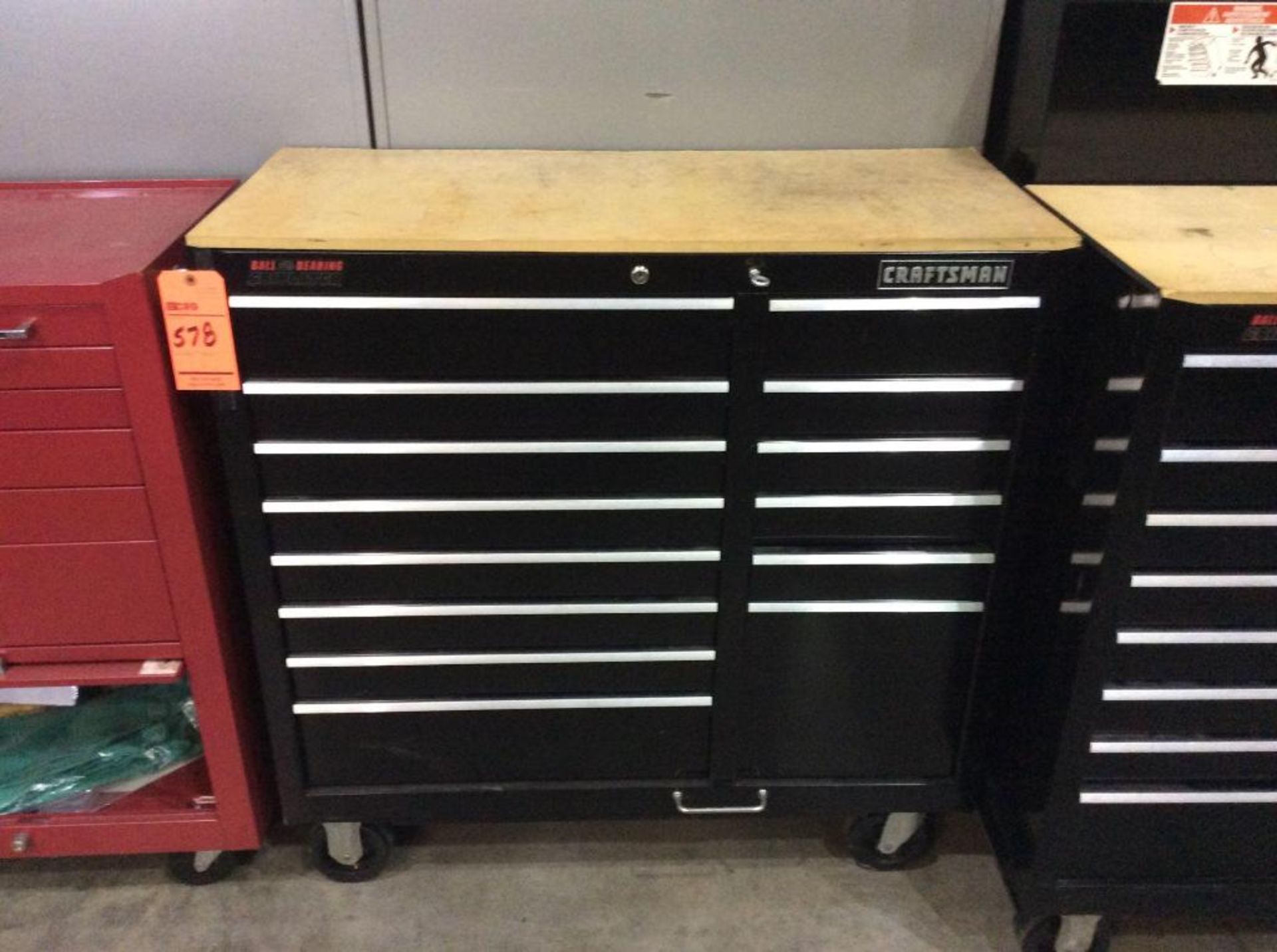 Craftsman 14 drawer portable tool chest