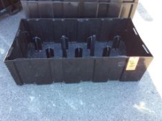 Lot of (+/-280) 44" x 23" x 12" deep plastic storage crates