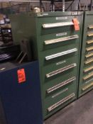 Stanley Vidmar 6 drawer parts cabinet