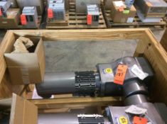 Nord hollow shaft gear drive, mn 100L/4CUS BRE40 HLVZ, 1750 rpm, 3 phase (NEW IN CRATE)