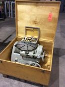SIP 17" manual 2-axis tilting rotary table, mn P1-5C, sn 1808 with case