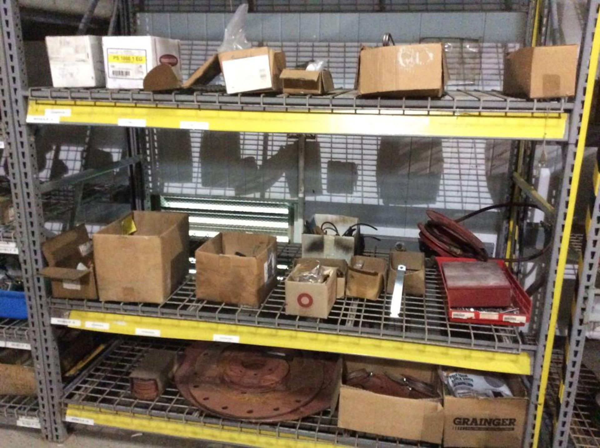 Lot of asst hose connectors, flanges, clamps, gaskets, contents of 16 shelves (NO SHELVING - Image 4 of 7