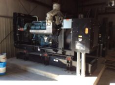 2009 Generac diesel backup generator, 12 cylinder engine, 0 hours LIKE NEW, mn 10765990500, sn