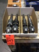 Lot of (4) SIP tool holders with Albrecht keyless chucks