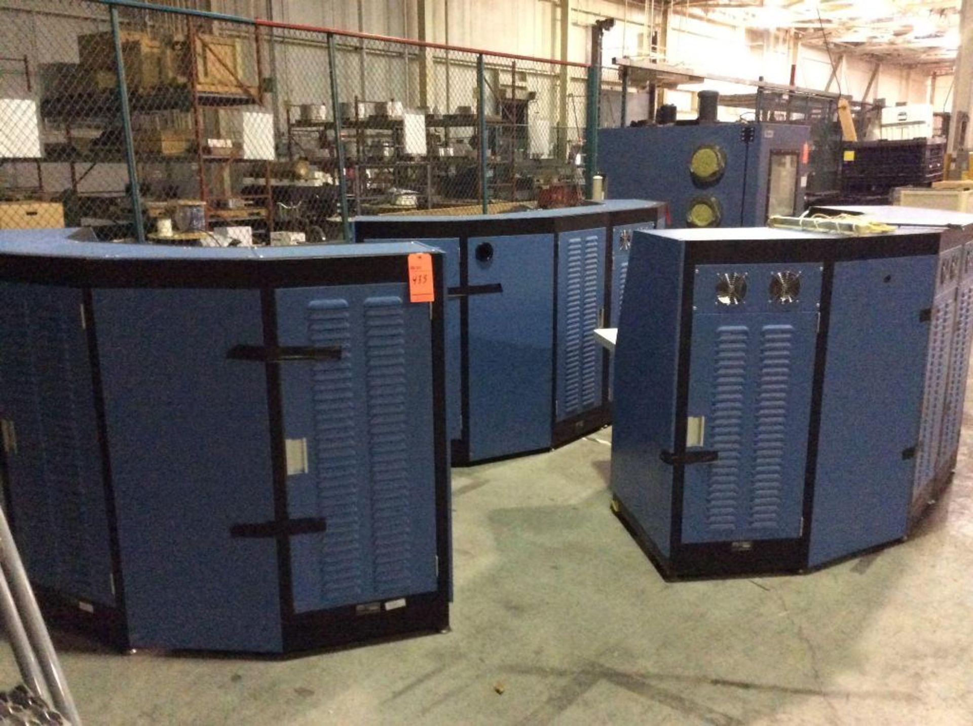 AMCO 3-section modular enclosure / control console