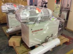 Leybold vacuum pump, mn SP630, approx 20 hp motor, 3 phase, (NEW IN CRATE)