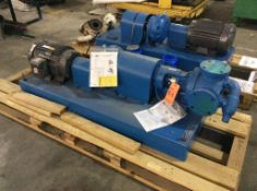 Viking skid mounted pump with 20 hp motor