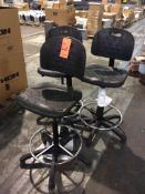 Lot of (3) Brewer shop chairs